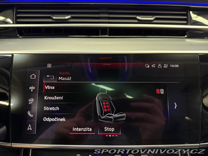 Audi S8 TFSi QUATTRO, MASÁŽE, B&a 2024