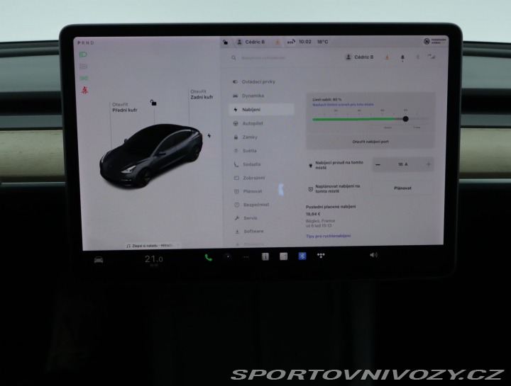 Tesla Model 3 Long Range 4WD 74kWh 2021