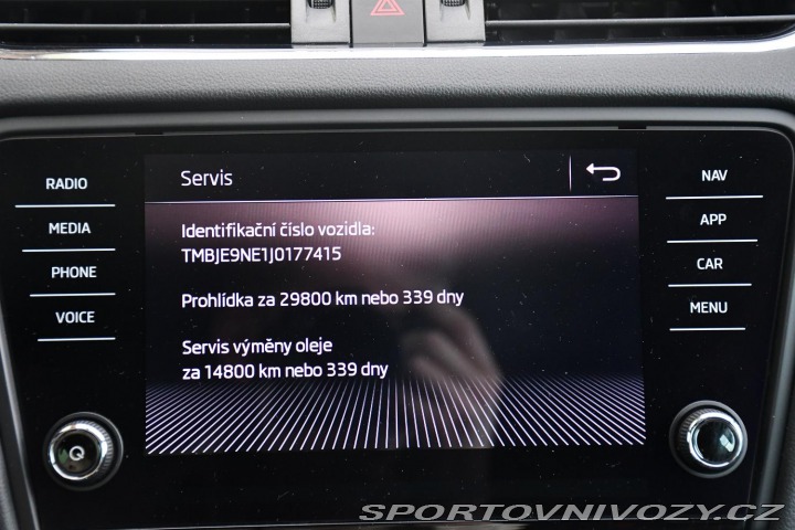 Škoda Octavia RS 2.0TSi 169kW RS DCC 2xALU 2017