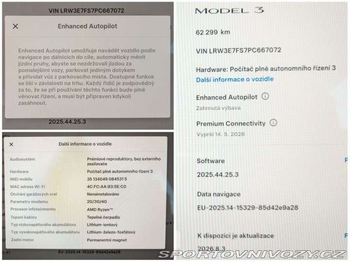 Tesla Model 3 Standard Range Plus 208 k 2022