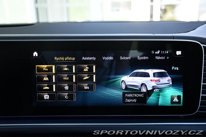 Mercedes-Benz Ostatní modely GLS 63 AMG 4MATIC+ 7MÍST HUD 2022