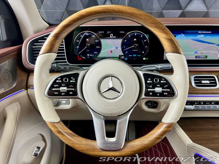 Mercedes-Benz Ostatní modely GLS 600 MANUFACTUR, EL. TAŽNÉ 2023