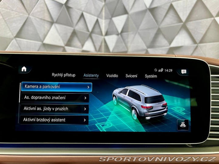 Mercedes-Benz Ostatní modely GLS 600 MANUFACTUR, EL. TAŽNÉ 2023