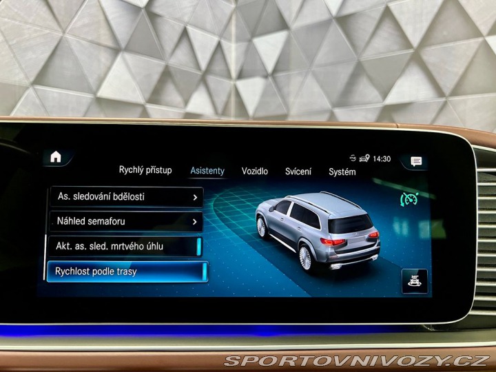 Mercedes-Benz Ostatní modely GLS 600 MANUFACTUR, EL. TAŽNÉ 2023