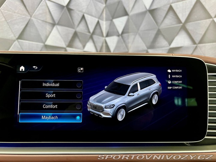 Mercedes-Benz Ostatní modely GLS 600 MANUFACTUR, EL. TAŽNÉ 2023
