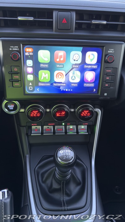 Toyota GR86 1. majitel, záruka 2023