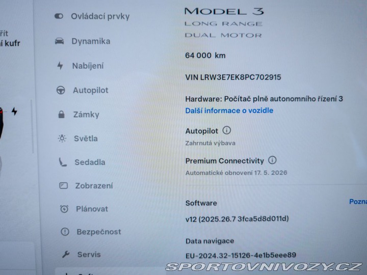 Tesla Model 3 L.R.Dual Motor 366KW REZE 2022