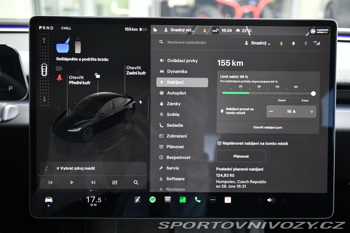 Tesla Model 3 LONG RANGE DUAL REZERVACE 2023