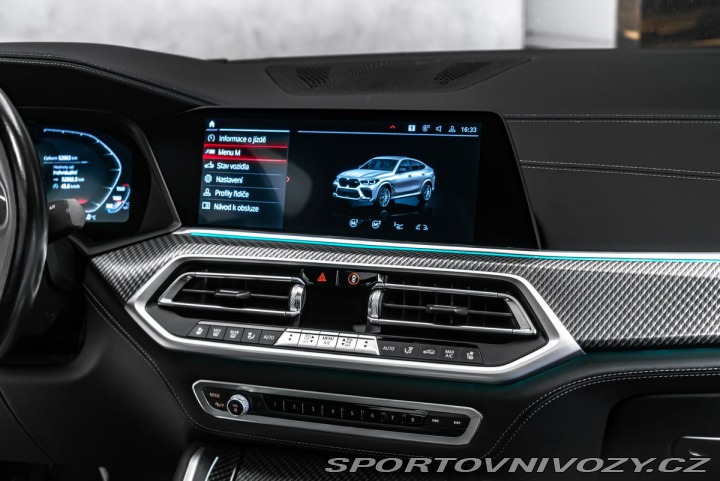 BMW X6 competition Laser Masáže 2022