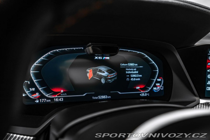 BMW X6 competition Laser Masáže 2022
