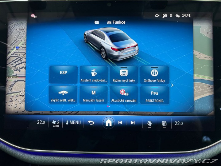 Mercedes-Benz E 220d 4M AMG, VZDUCH, EL. 2024