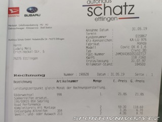 Honda Civic EK4 1,6 VTI 1997