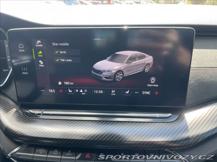 Škoda Octavia RS 2,0 TSi 180kw RS DSG Styl 2022