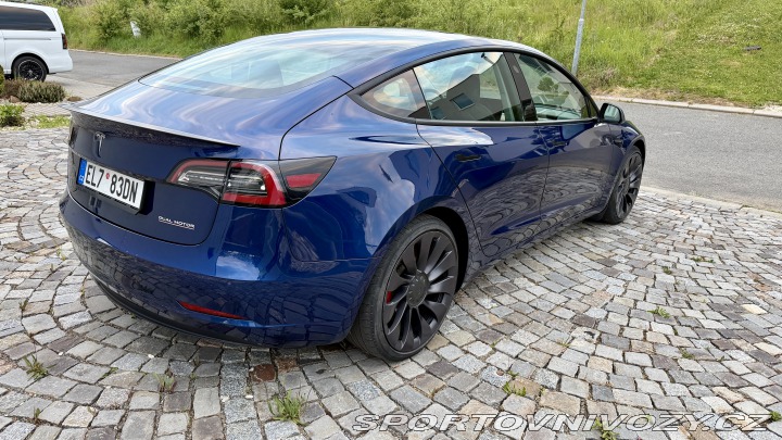 Tesla Model 3 Performance 2021, DPH 2021