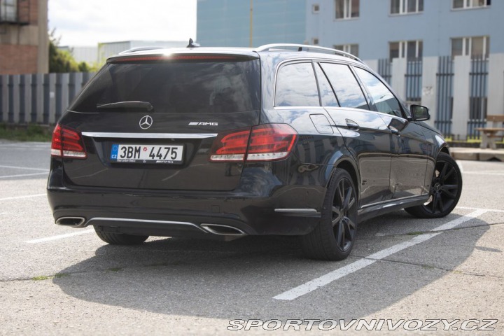 Mercedes-Benz E AMG paket, 100% stav. 2013