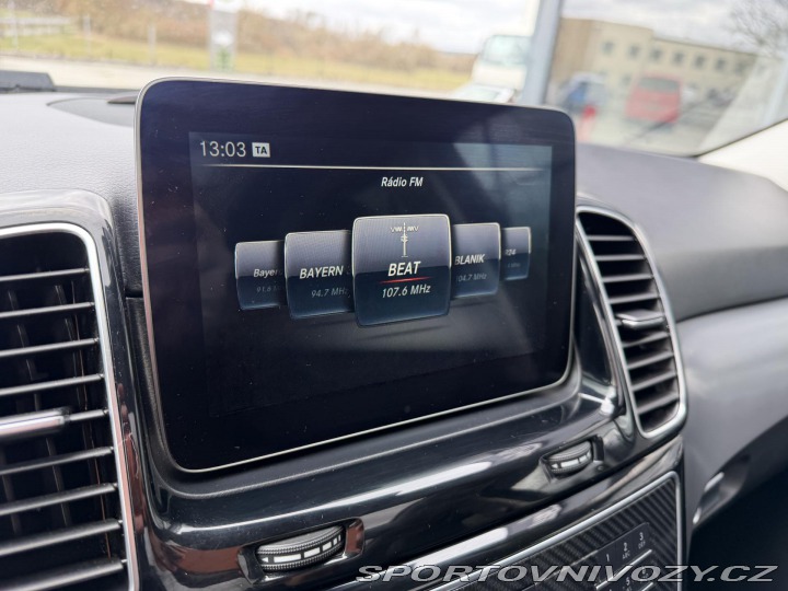 Mercedes-Benz Ostatní modely GLE 43 AMG 287kW 4 MATIC PANO 2017