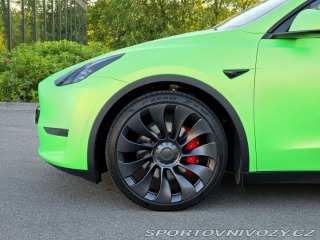 Tesla Model Y Performance, původ ČR 2024