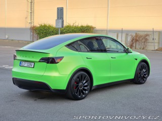 Tesla Model Y Performance, původ ČR 2024
