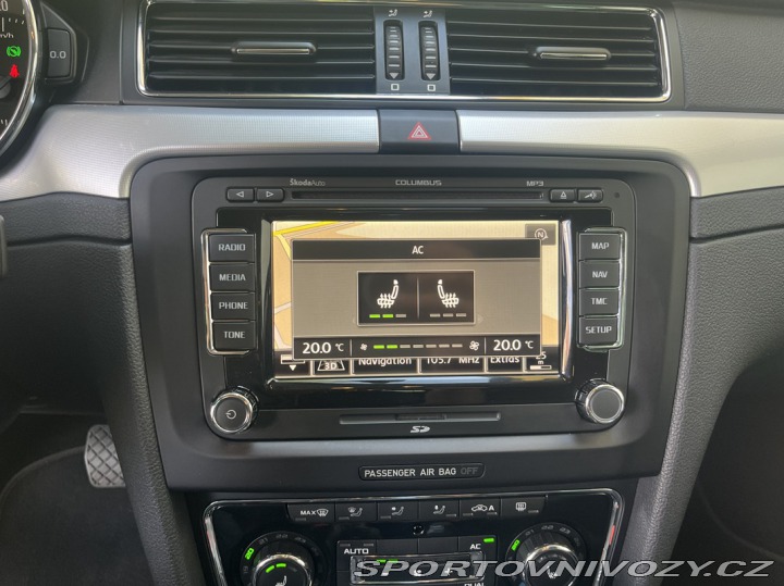 Škoda Superb 2.0TSI DSG MAX.VÝBAVA 2012