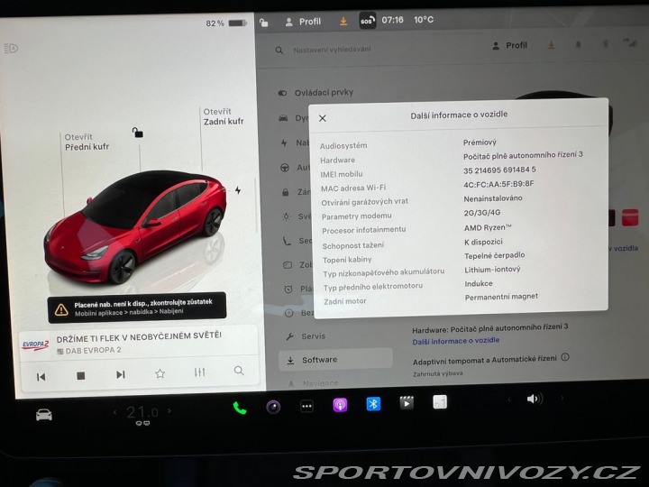 Tesla Model 3 Long Range Dual Motor 366 2022