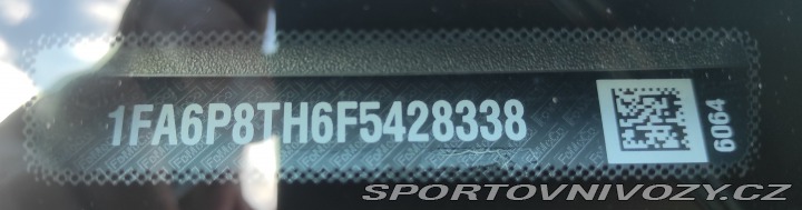 Ford Mustang 2,3 turbo Ecoboost 2015