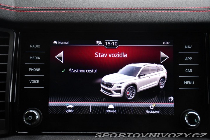 Škoda Kodiaq RS 2.0TSI REZERVACE 2022