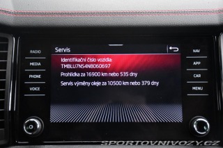 Škoda Kodiaq RS 2.0TSI REZERVACE 2022