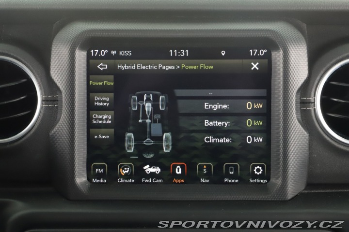 Ostatní značky Ostatní modely Jeep Wrangler 4xe PHEV 2022