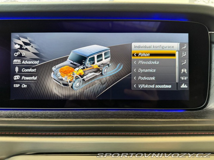 Mercedes-Benz Ostatní modely Třídy G V8 430KW MANUFAKTUR, VÝFU 2021