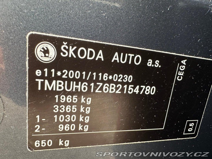 Škoda Octavia RS RS 2,0TDI 2011