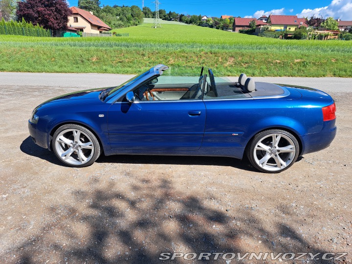 Audi A4 CABRIO 3.0 V6, MANUÁL! 2005