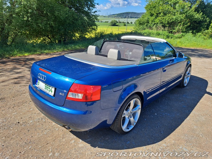 Audi A4 CABRIO 3.0 V6, MANUÁL! 2005