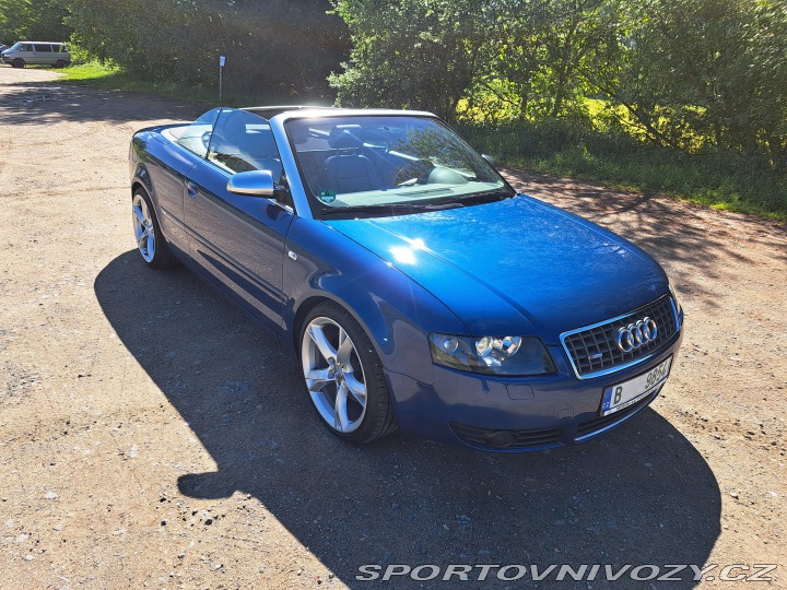 Audi A4 CABRIO 3.0 V6, MANUÁL! 2005