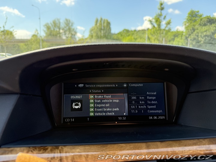 BMW 5 540i V8 JEDINEČNÝ STAV 2008