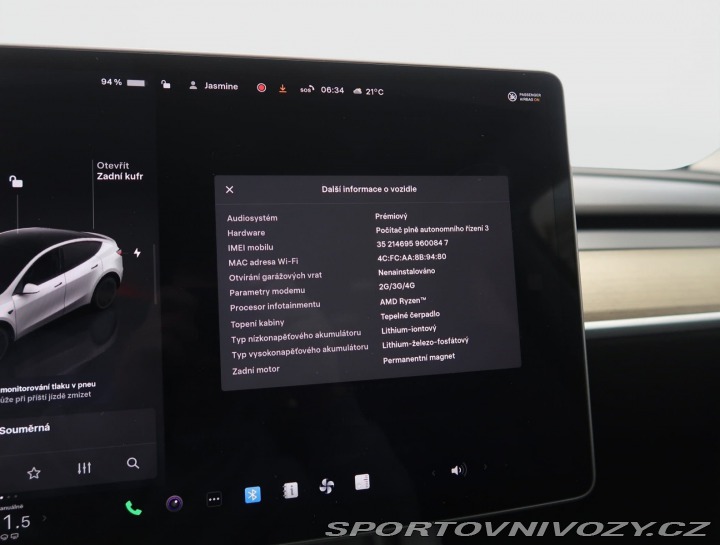 Tesla Model Y RWD LFP 60kWh 2023