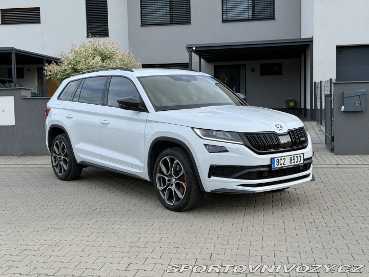 Škoda Kodiaq RS TDi 176kW 4x4 Tažné ČR 2020