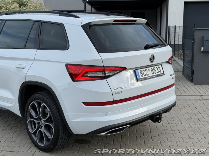 Škoda Kodiaq RS TDi 176kW 4x4 Tažné ČR 2020
