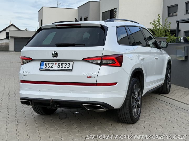 Škoda Kodiaq RS TDi 176kW 4x4 Tažné ČR 2020