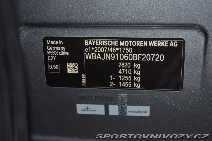 BMW 5 M550dX 2018