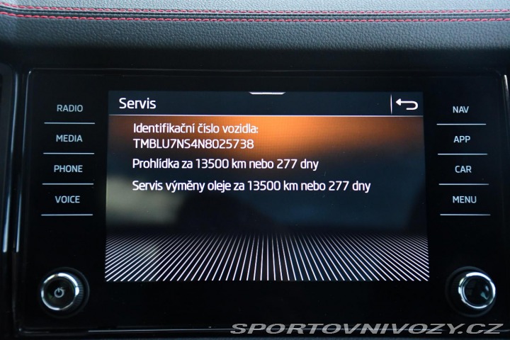 Škoda Kodiaq RS 2.0TSi RS 4X4 PANO DSG 1M 2022
