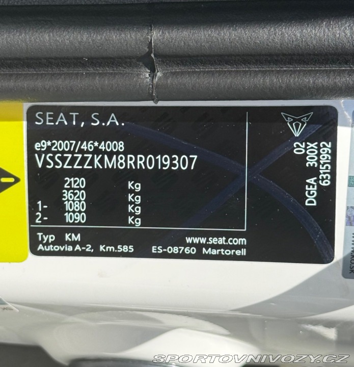 Cupra Formentor VZ 1,4 TSI 180kW/245PS e 2023