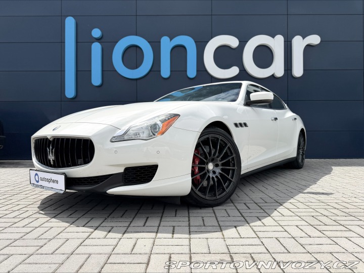 Maserati Quattroporte 3.0D, 202kW, 4x4, ČR, DPH 2015