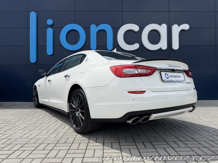 Maserati Quattroporte 3.0D, 202kW, 4x4, ČR, DPH 2015