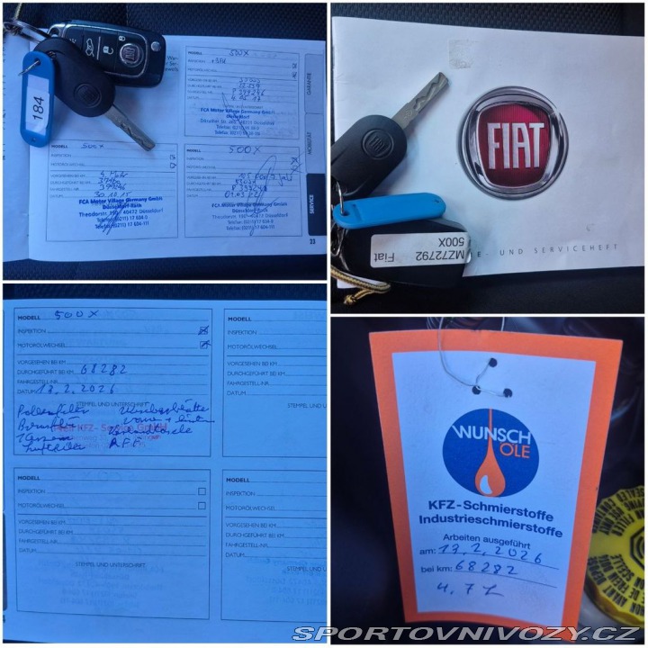 Fiat 500 500X Pop 1.6 E-torq 81 kW 2015
