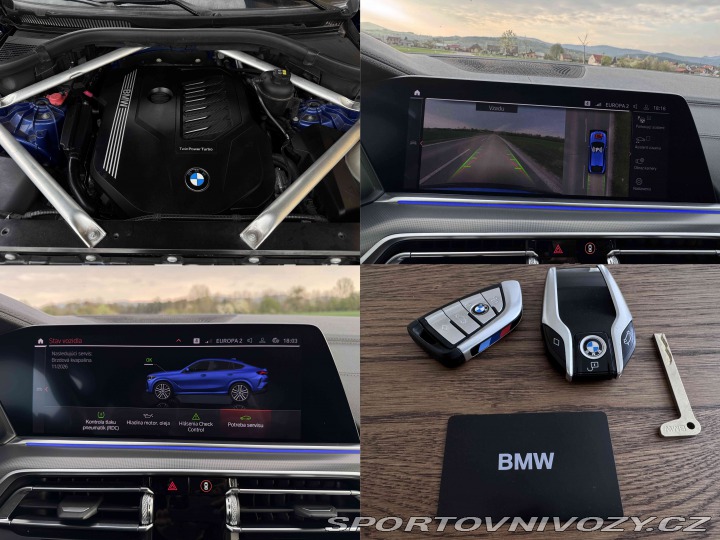BMW X6 M40i xDrive Swarovski, no 2020
