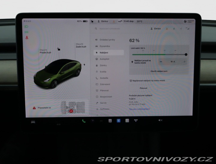 Tesla Model 3 Std Range Plus LFP 2021