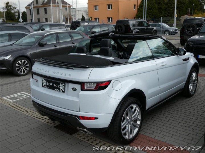 Ostatní značky Ostatní modely Land Rover Range Rover Evoque 2,0 TD4 HSE Dynamic cabri 2016