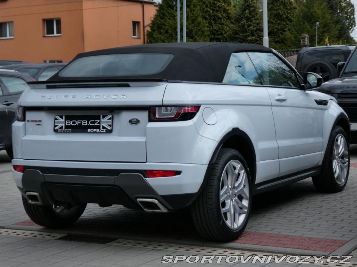 Ostatní značky Ostatní modely Land Rover Range Rover Evoque 2,0 TD4 HSE Dynamic cabri 2016