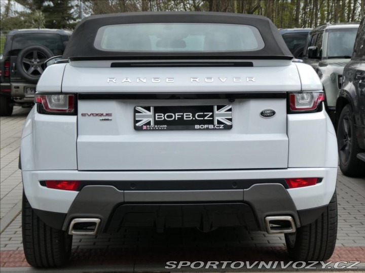 Ostatní značky Ostatní modely Land Rover Range Rover Evoque 2,0 TD4 HSE Dynamic cabri 2016