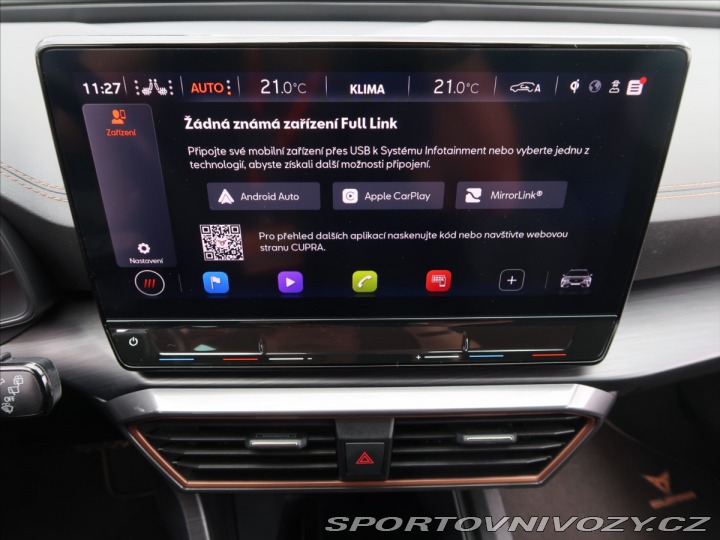 Cupra Formentor 1,5 TSi DSG ČR 1.majitel 2022
